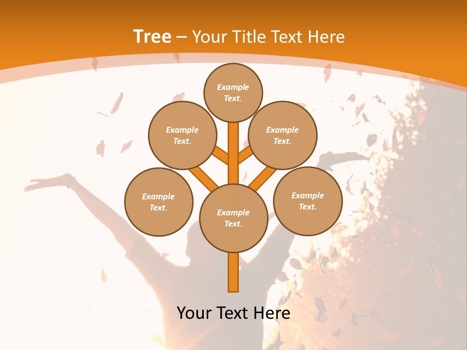 Joy Colorful Foliage PowerPoint Template