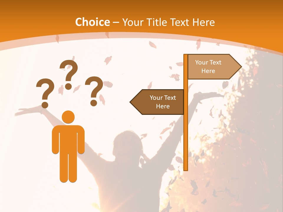 Joy Colorful Foliage PowerPoint Template