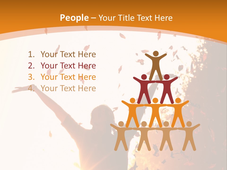 Joy Colorful Foliage PowerPoint Template