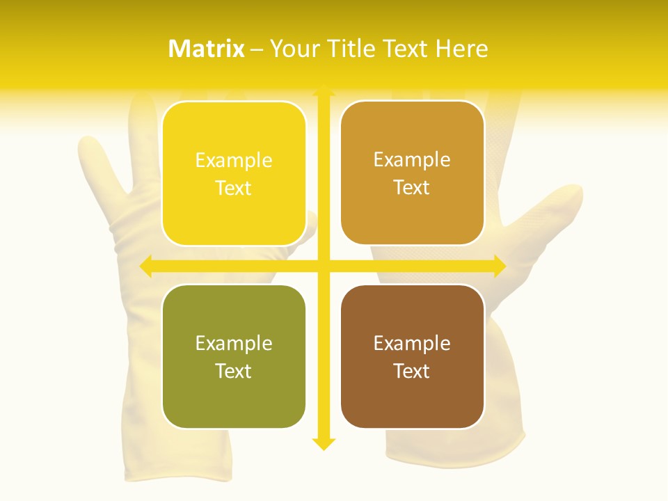 Hand Dish Background PowerPoint Template