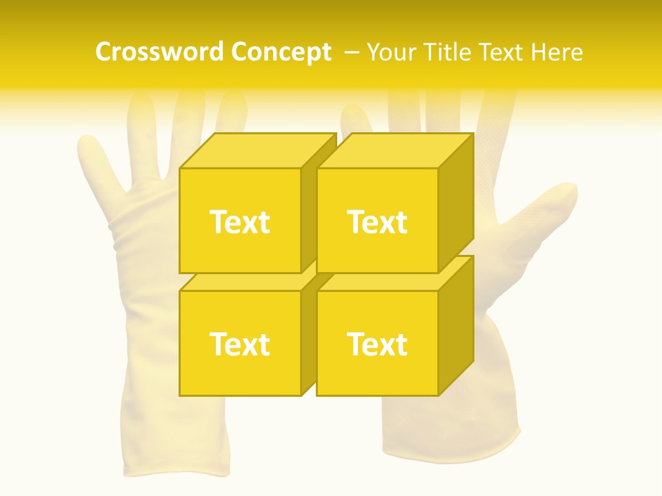 Hand Dish Background PowerPoint Template