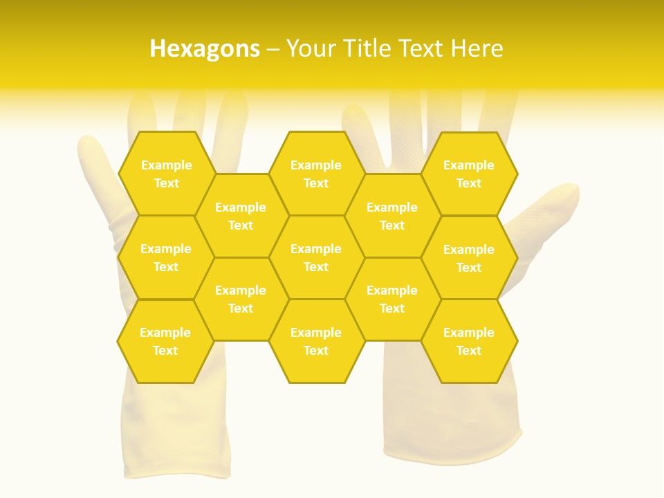 Hand Dish Background PowerPoint Template