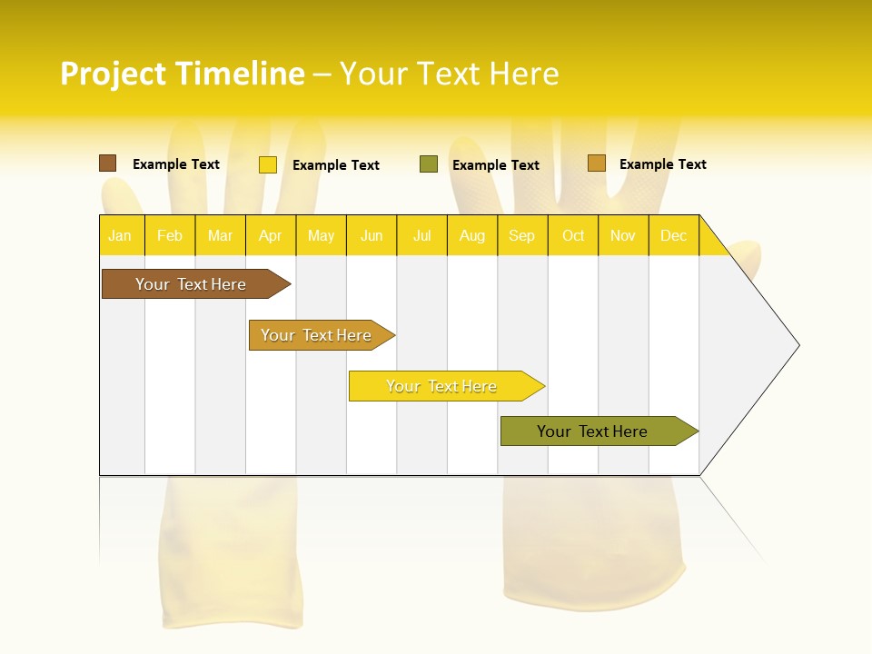 Hand Dish Background PowerPoint Template