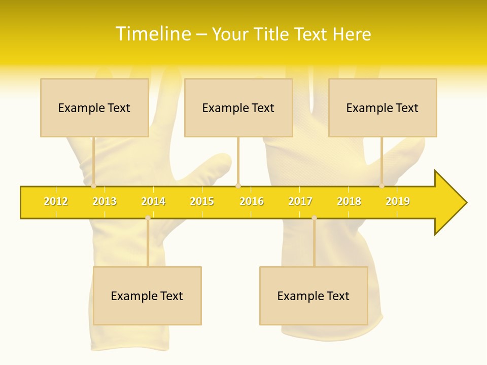 Hand Dish Background PowerPoint Template