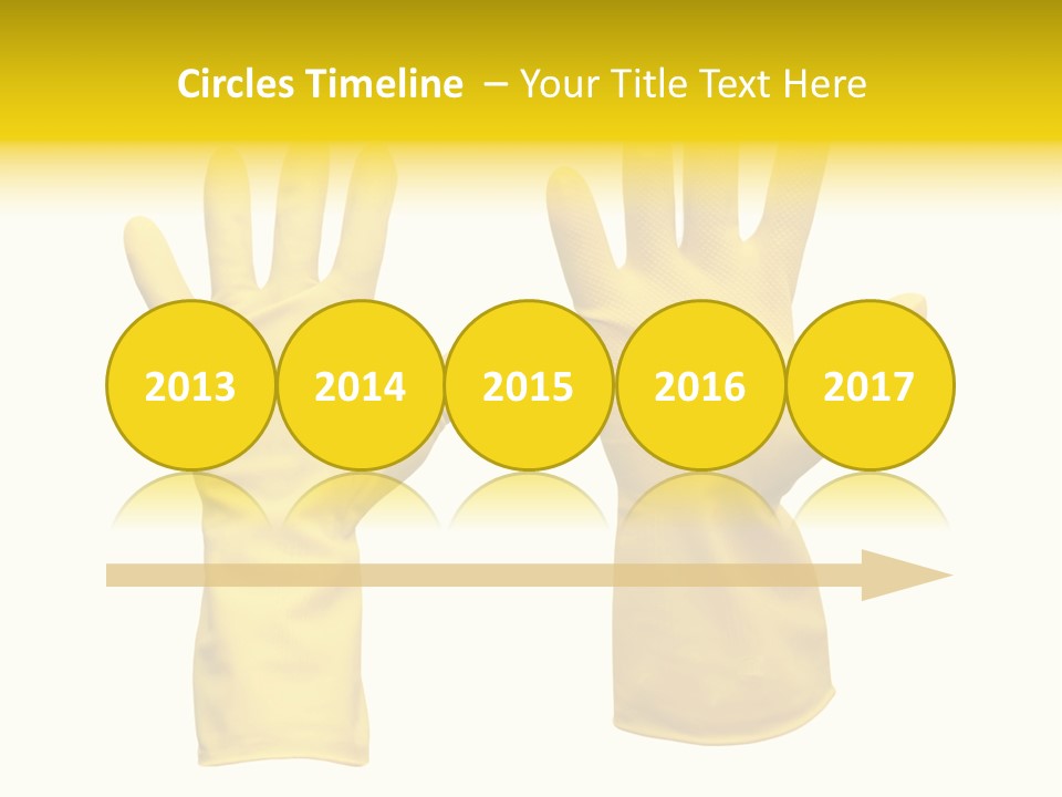 Hand Dish Background PowerPoint Template