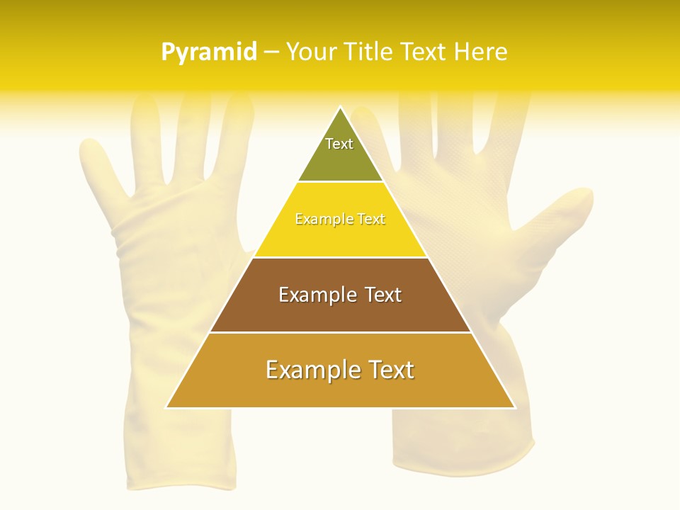 Hand Dish Background PowerPoint Template