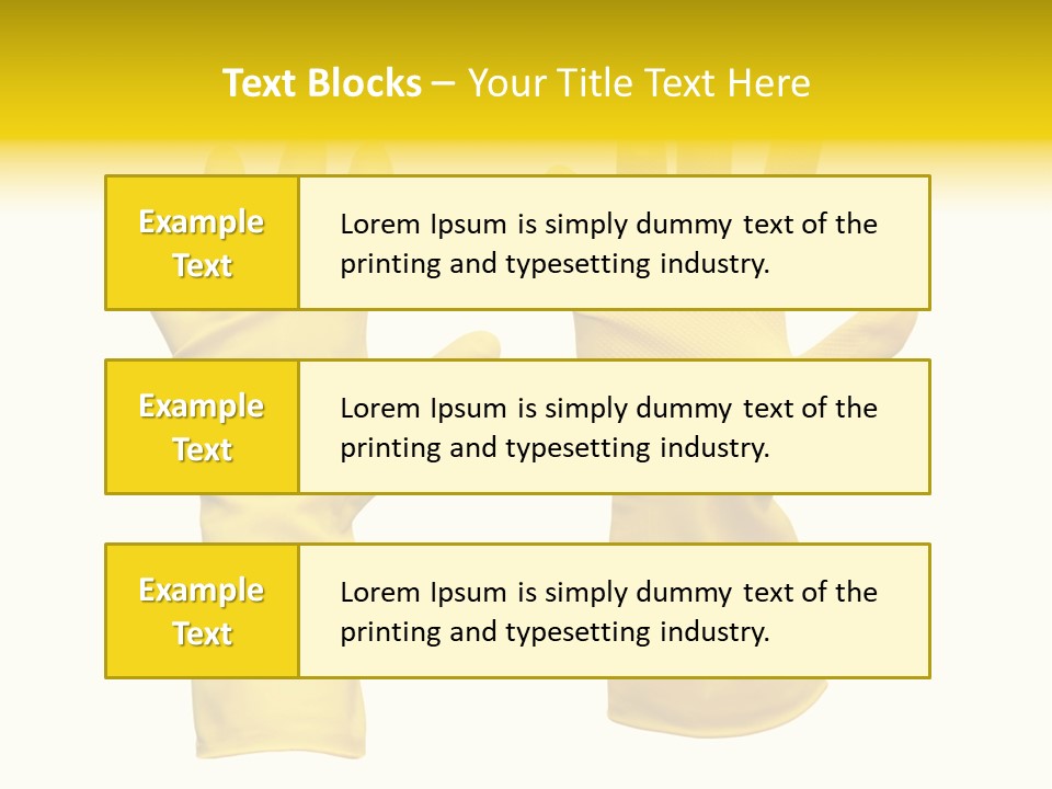 Hand Dish Background PowerPoint Template
