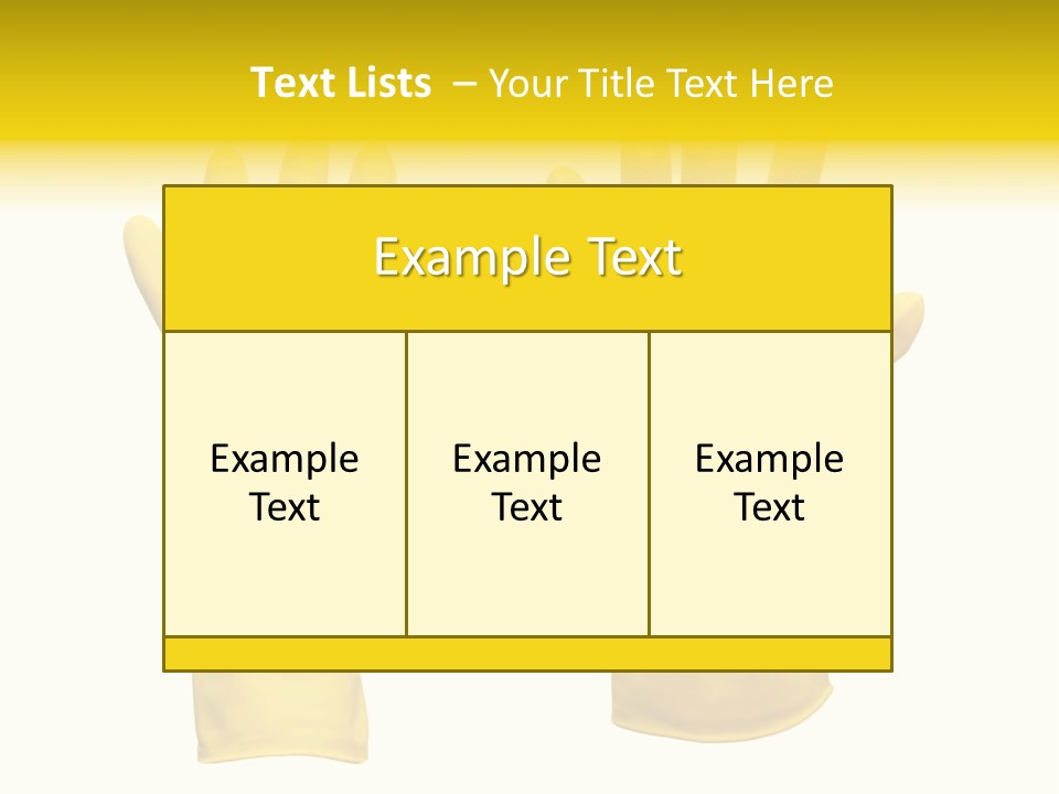 Hand Dish Background PowerPoint Template