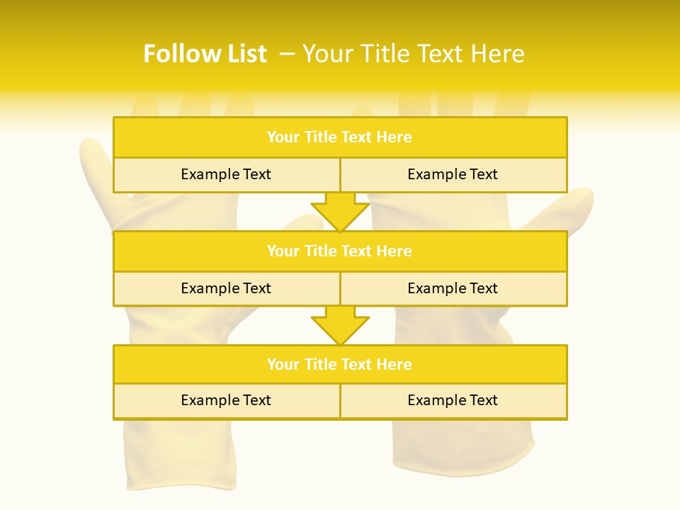 Hand Dish Background PowerPoint Template