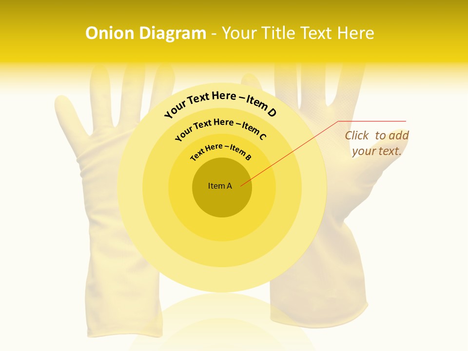 Hand Dish Background PowerPoint Template