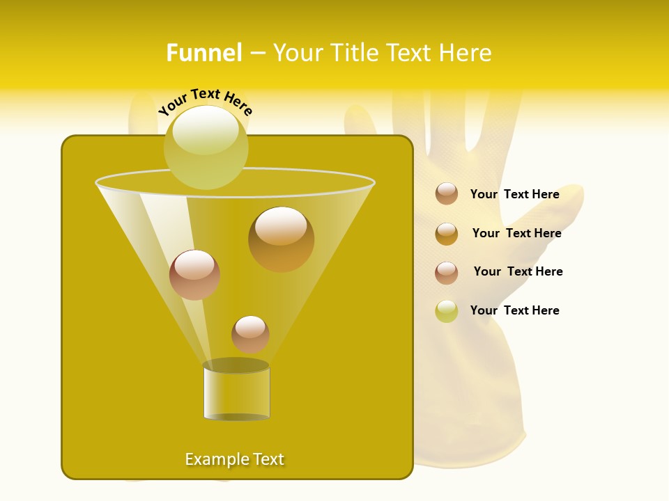 Hand Dish Background PowerPoint Template