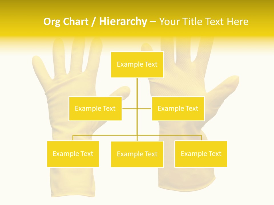 Hand Dish Background PowerPoint Template