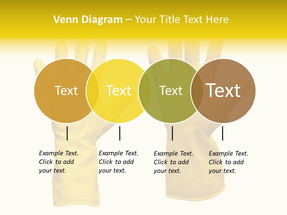 Hand Dish Background PowerPoint Template