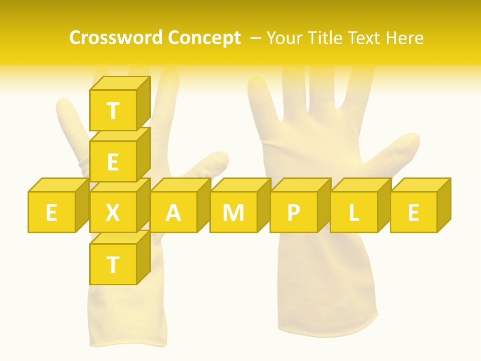 Hand Dish Background PowerPoint Template