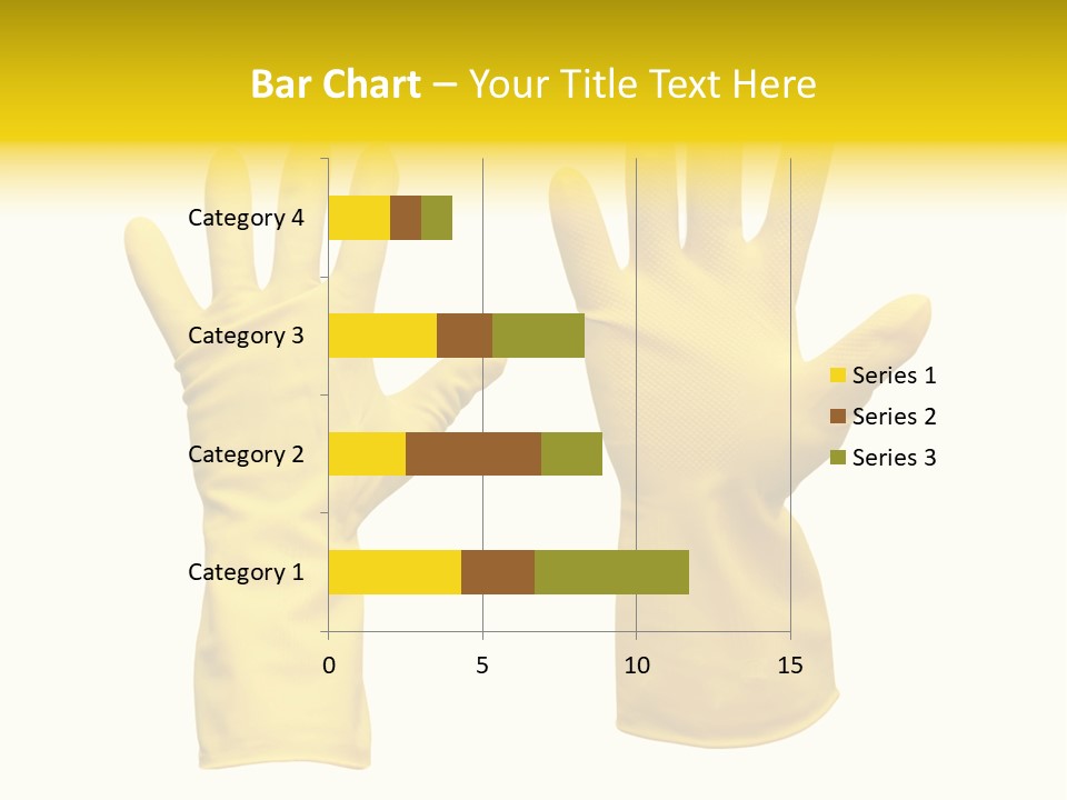 Hand Dish Background PowerPoint Template