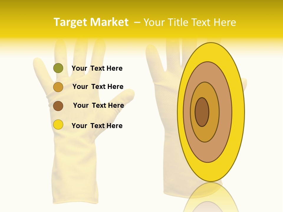 Hand Dish Background PowerPoint Template