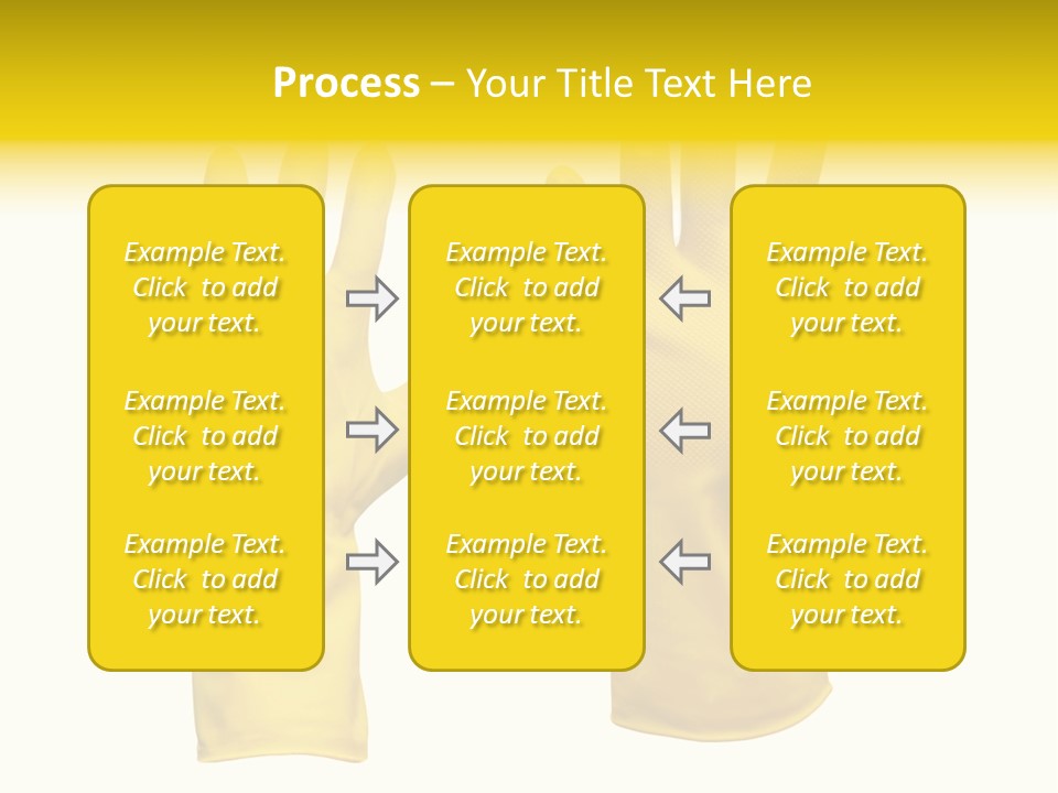 Hand Dish Background PowerPoint Template
