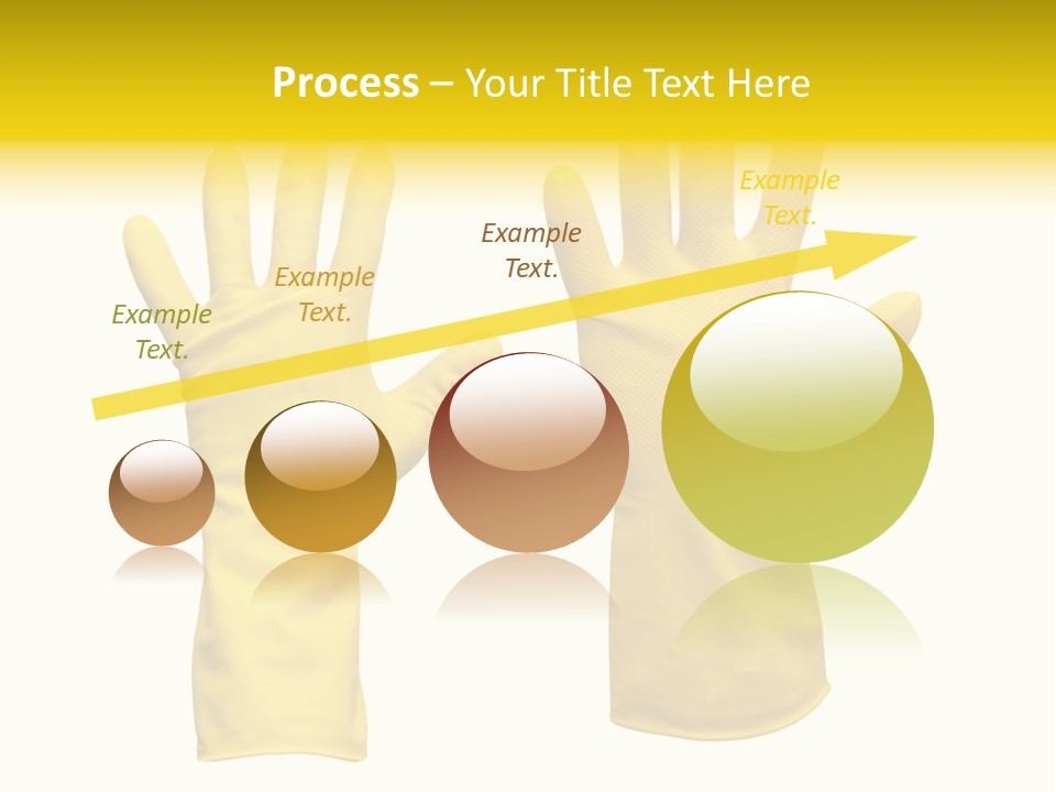 Hand Dish Background PowerPoint Template