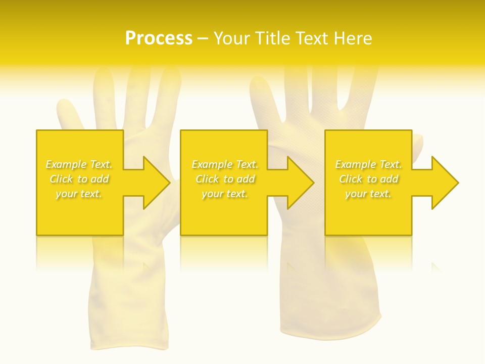 Hand Dish Background PowerPoint Template