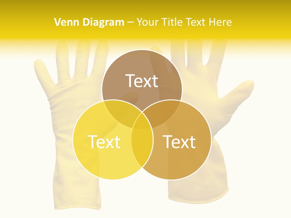 Hand Dish Background PowerPoint Template