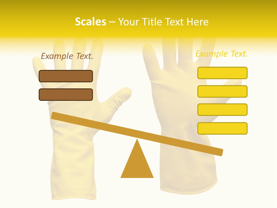 Hand Dish Background PowerPoint Template