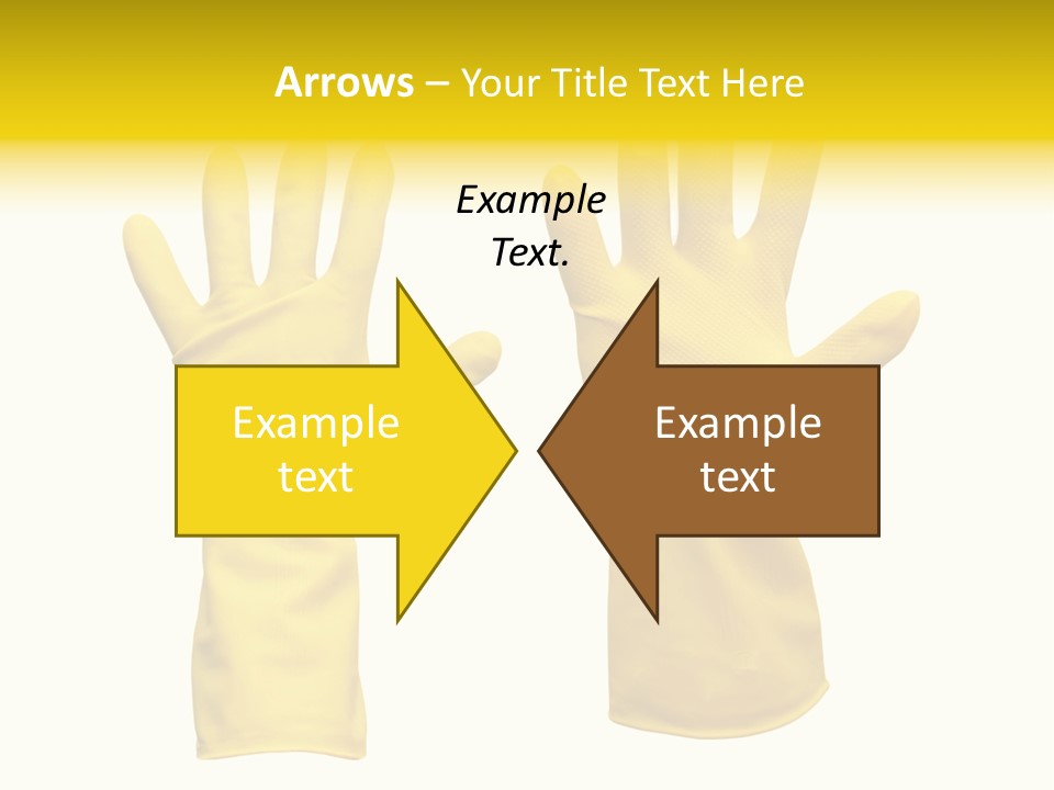 Hand Dish Background PowerPoint Template