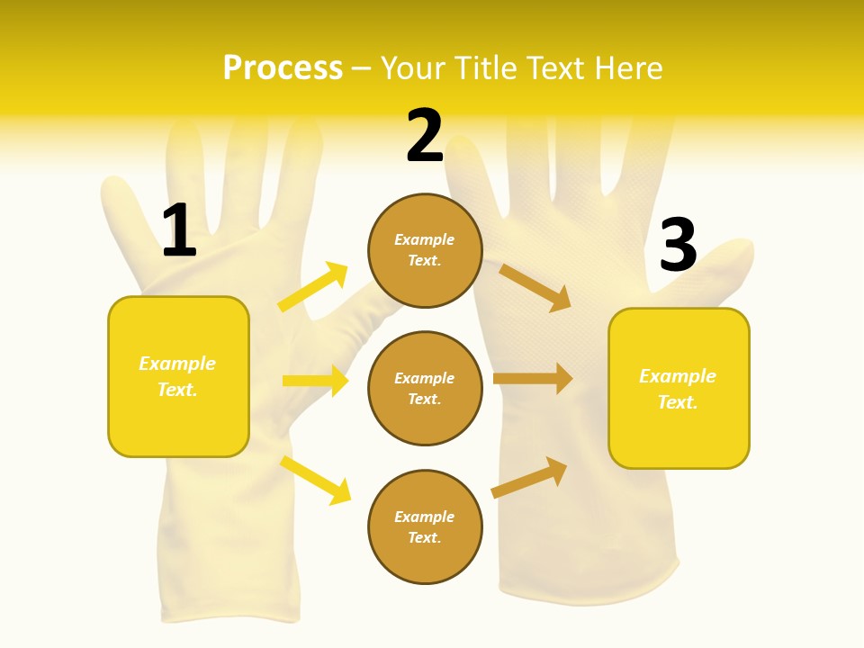 Hand Dish Background PowerPoint Template