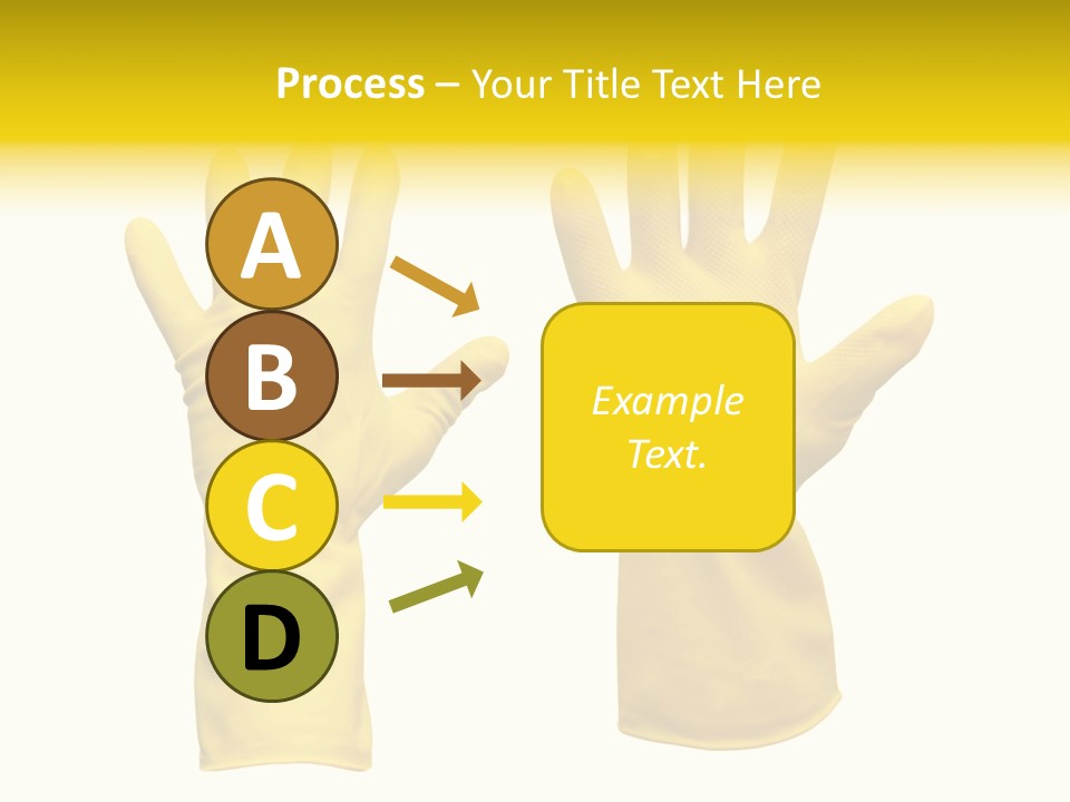 Hand Dish Background PowerPoint Template