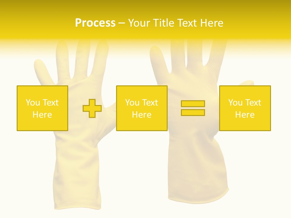 Hand Dish Background PowerPoint Template
