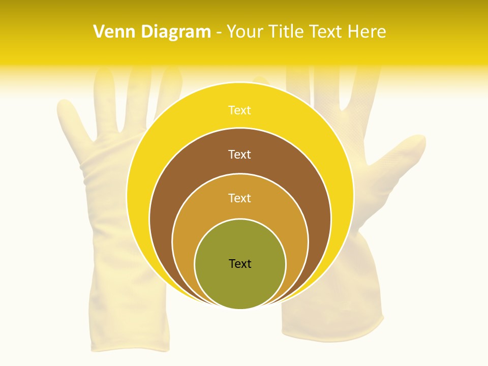 Hand Dish Background PowerPoint Template