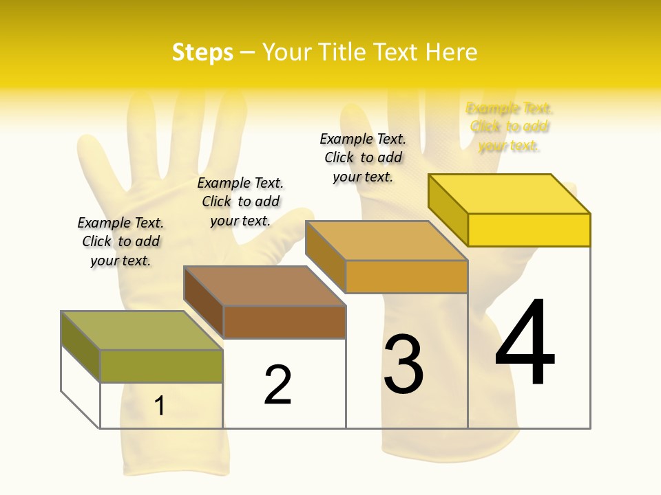 Hand Dish Background PowerPoint Template