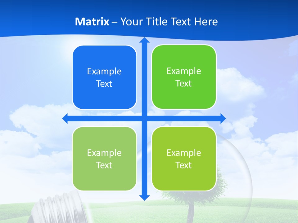 Concept Corkoak Solar PowerPoint Template
