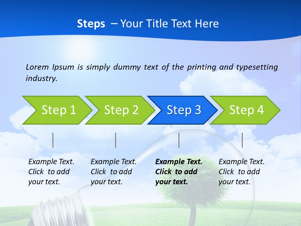 Concept Corkoak Solar PowerPoint Template
