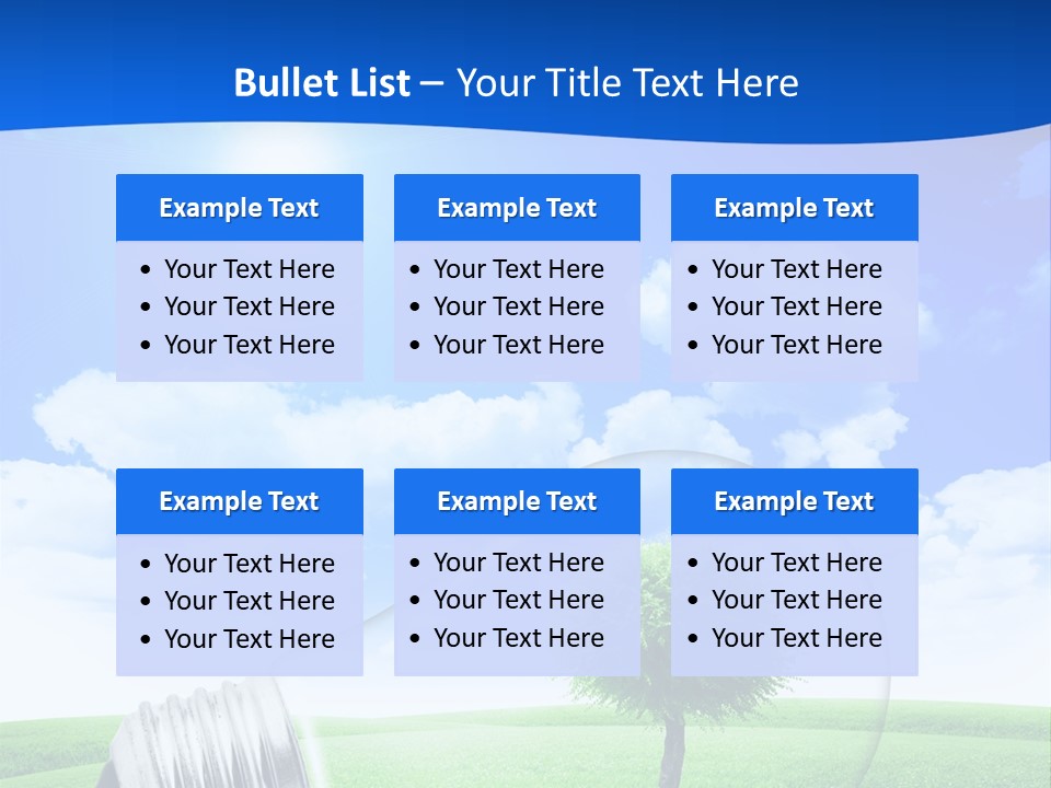 Concept Corkoak Solar PowerPoint Template