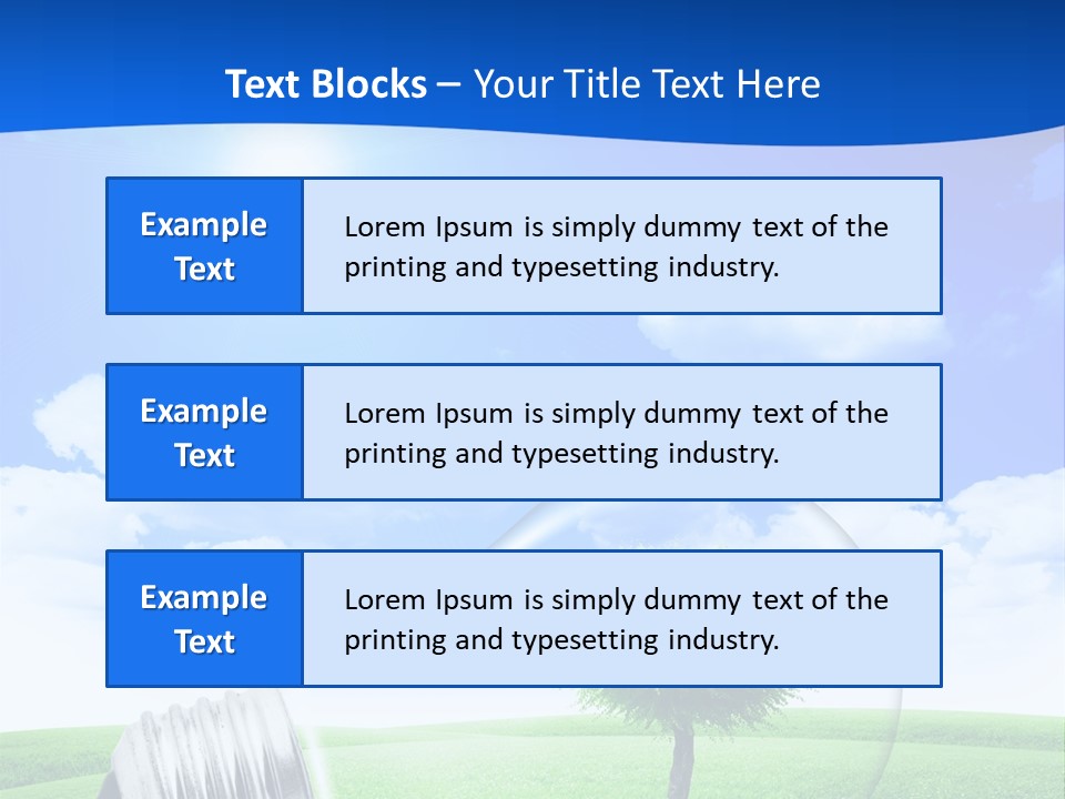 Concept Corkoak Solar PowerPoint Template