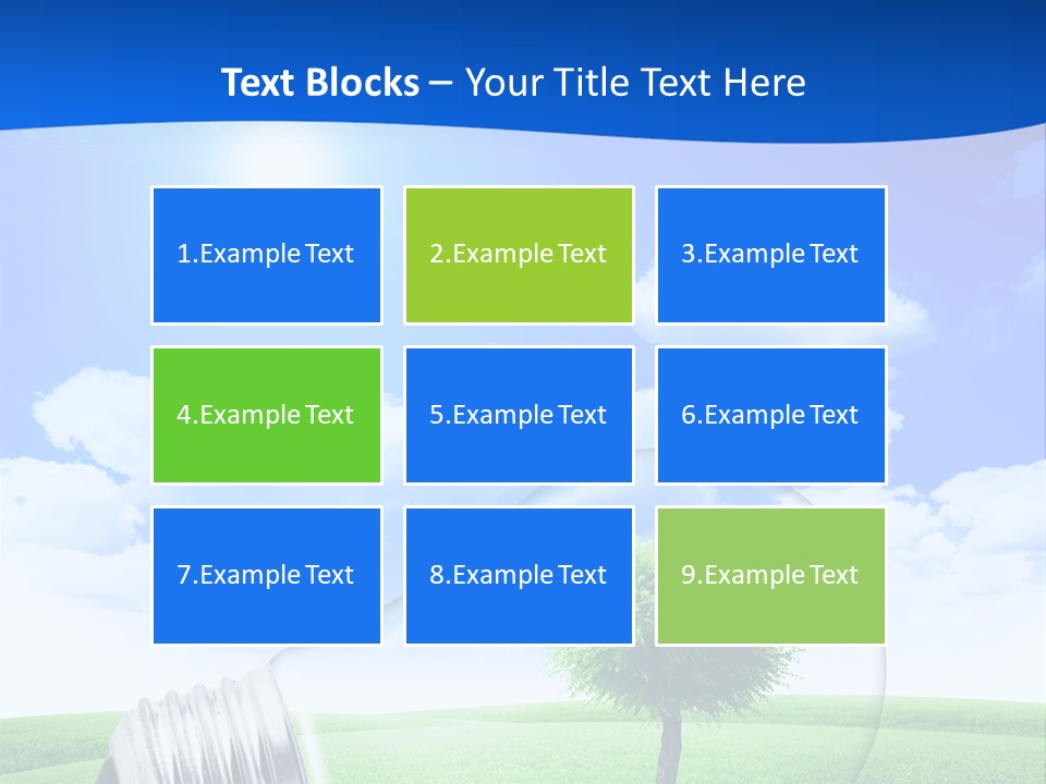 Concept Corkoak Solar PowerPoint Template