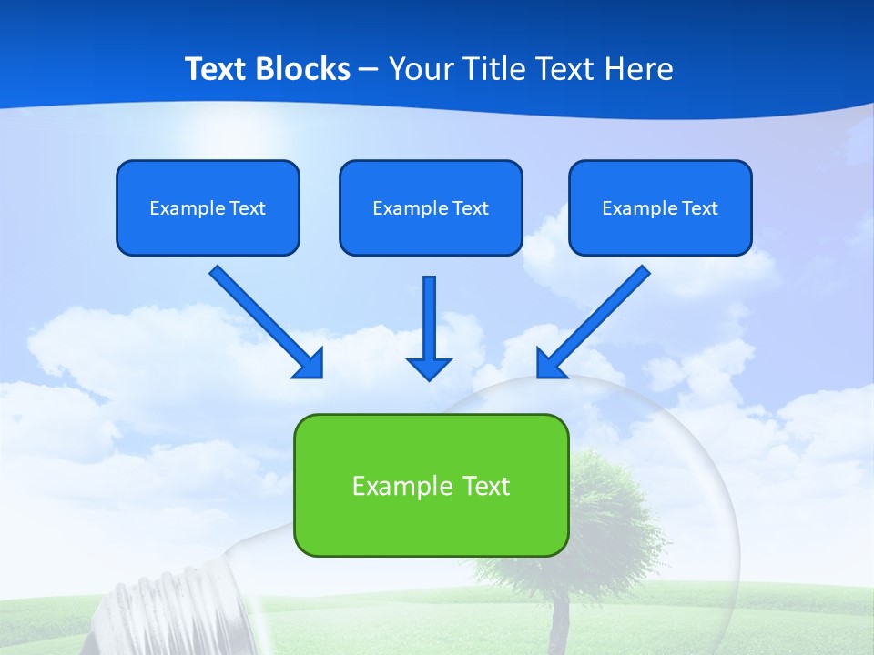Concept Corkoak Solar PowerPoint Template