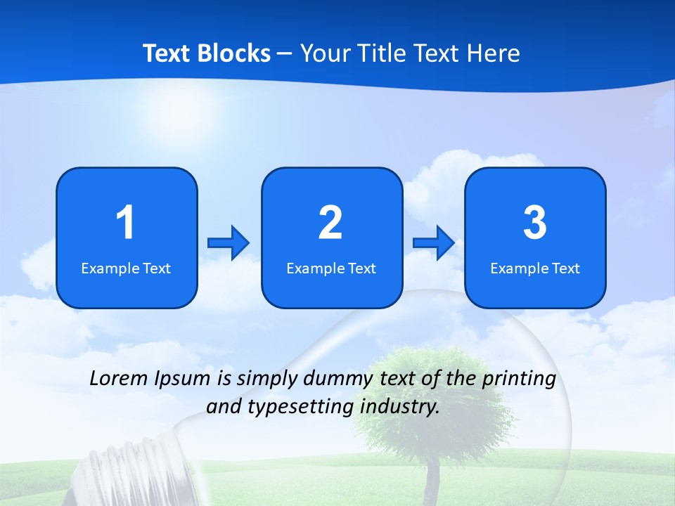 Concept Corkoak Solar PowerPoint Template