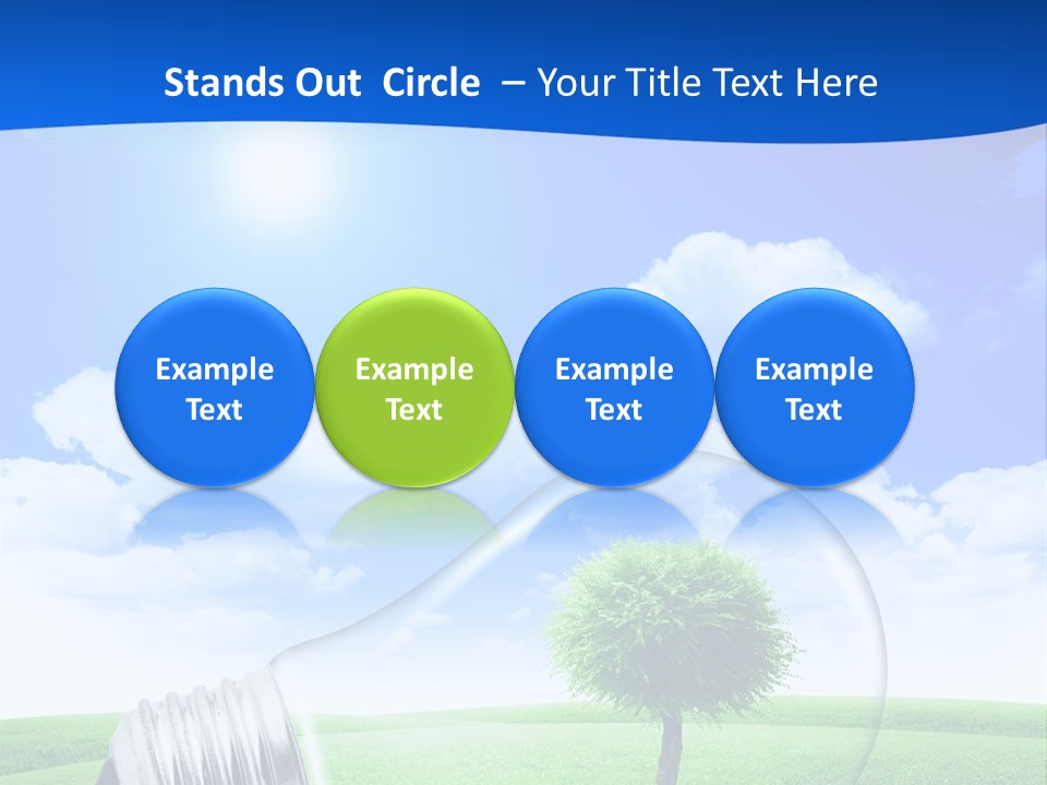 Concept Corkoak Solar PowerPoint Template