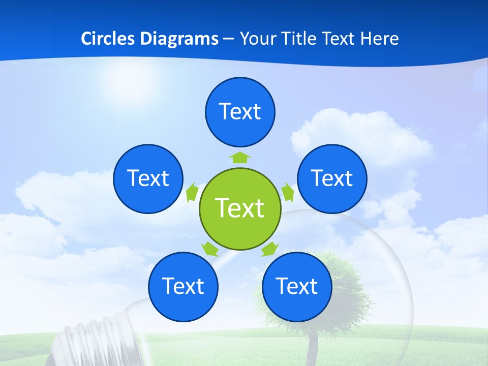 Concept Corkoak Solar PowerPoint Template