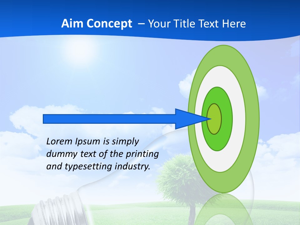 Concept Corkoak Solar PowerPoint Template