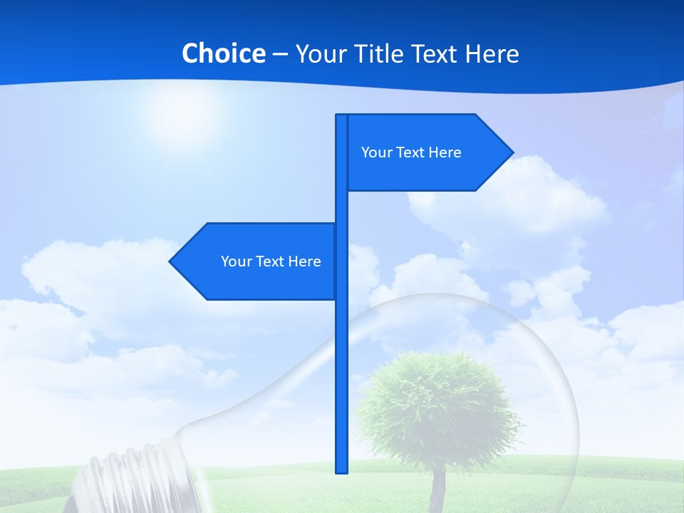 Concept Corkoak Solar PowerPoint Template