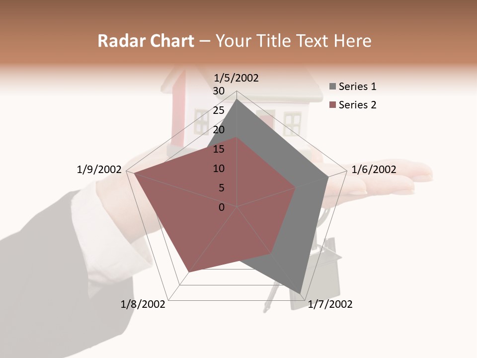 A Person Holding A House Key In Their Hand PowerPoint Template