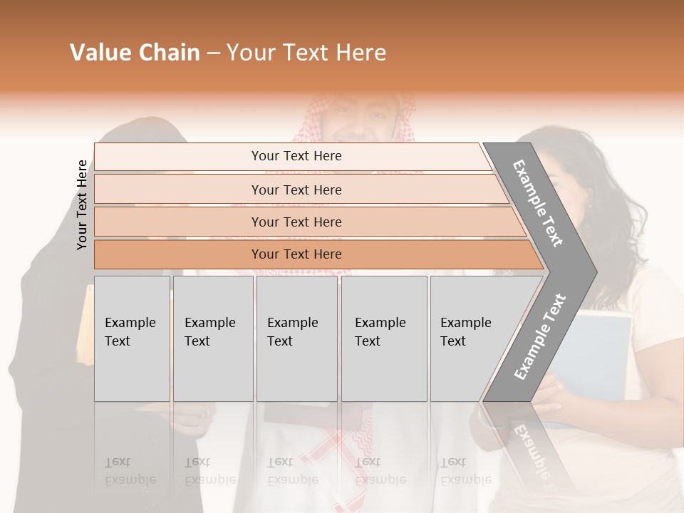 Dishdash University Man PowerPoint Template