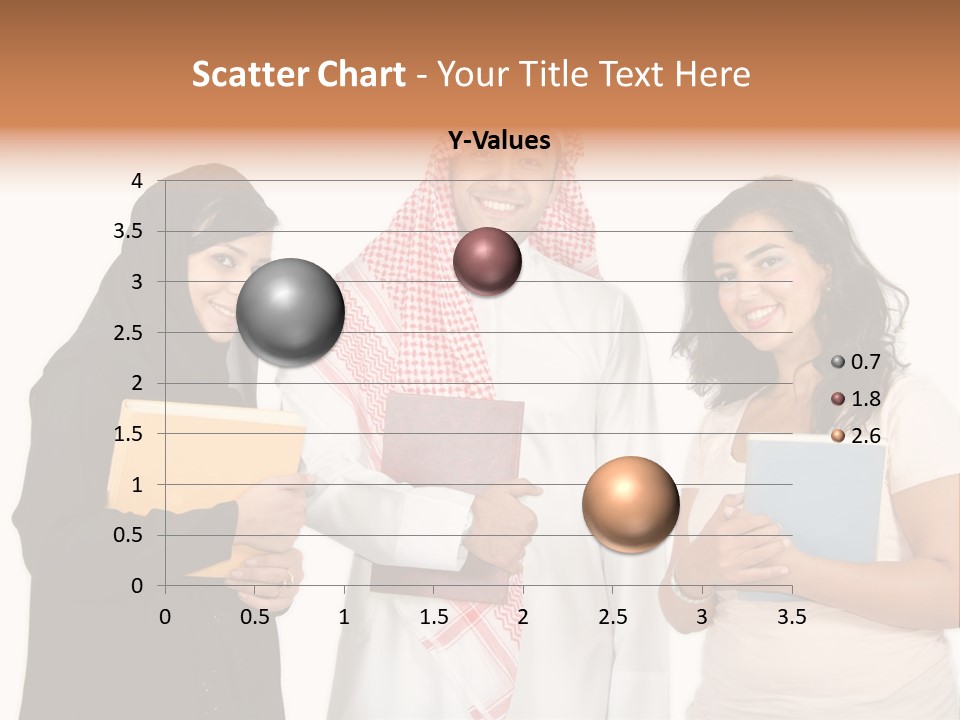 Dishdash University Man PowerPoint Template