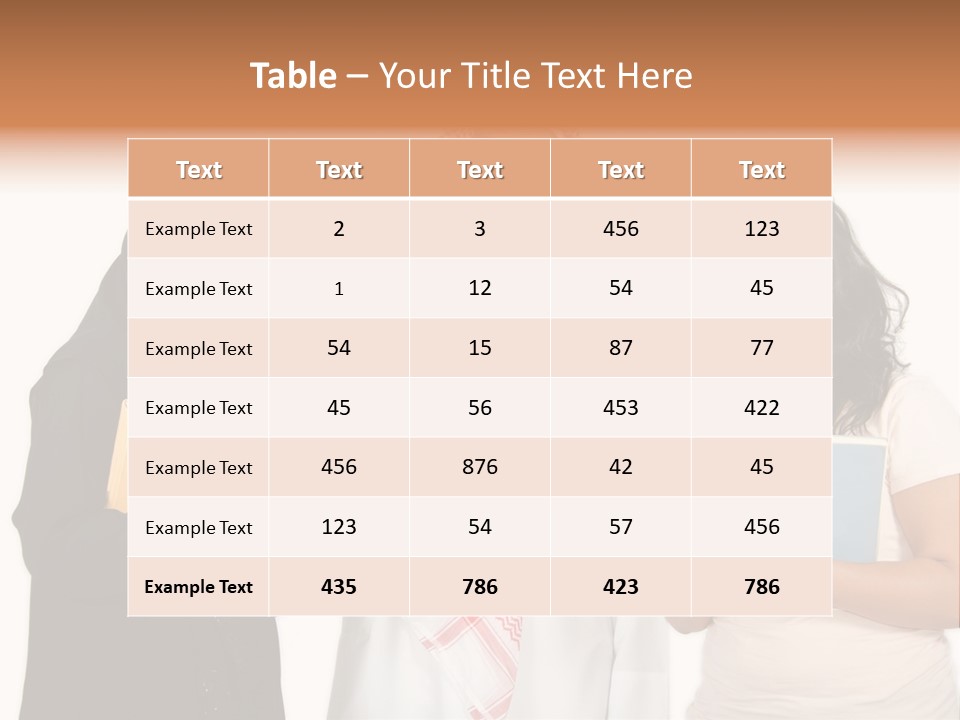 Dishdash University Man PowerPoint Template
