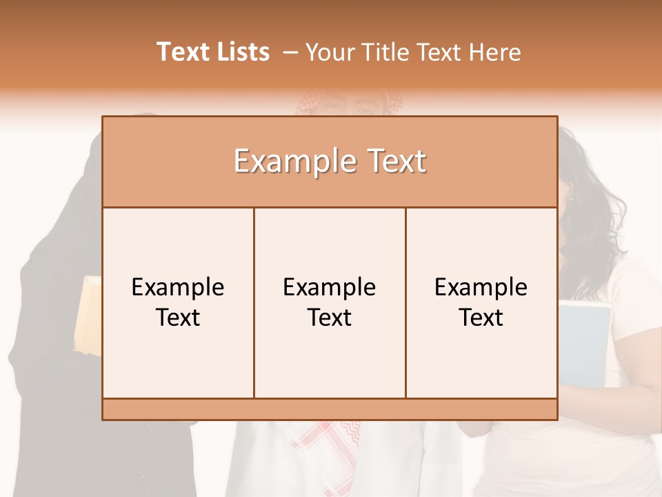 Dishdash University Man PowerPoint Template