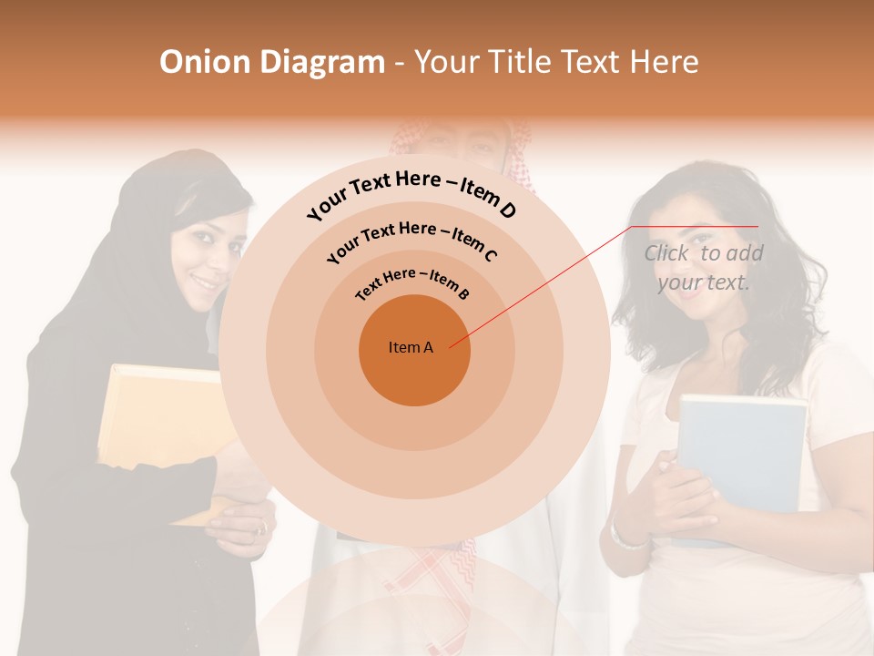 Dishdash University Man PowerPoint Template