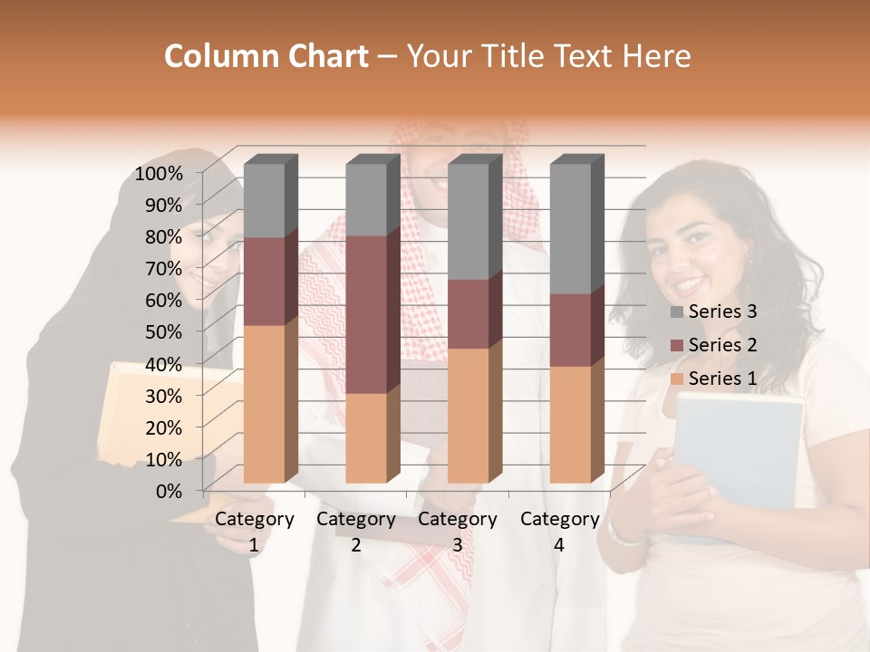 Dishdash University Man PowerPoint Template