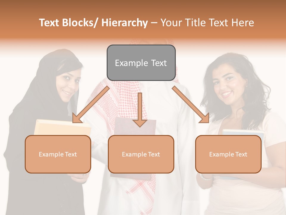 Dishdash University Man PowerPoint Template